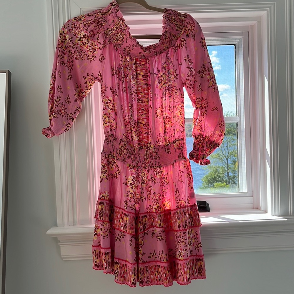 Poupette St Barth Off the Shoulder Dress